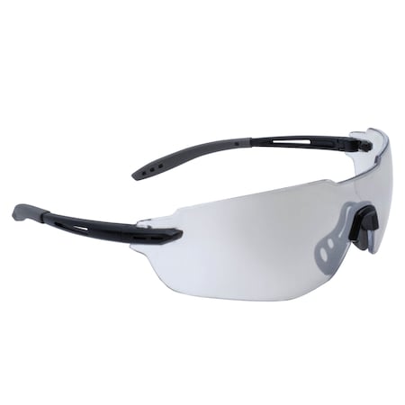 Radians Aphelion, Safety Glasses, Anti-Scratch, Indoor/Outdoor Lens, Black Frame, Frameless, 1 PR APH1-90